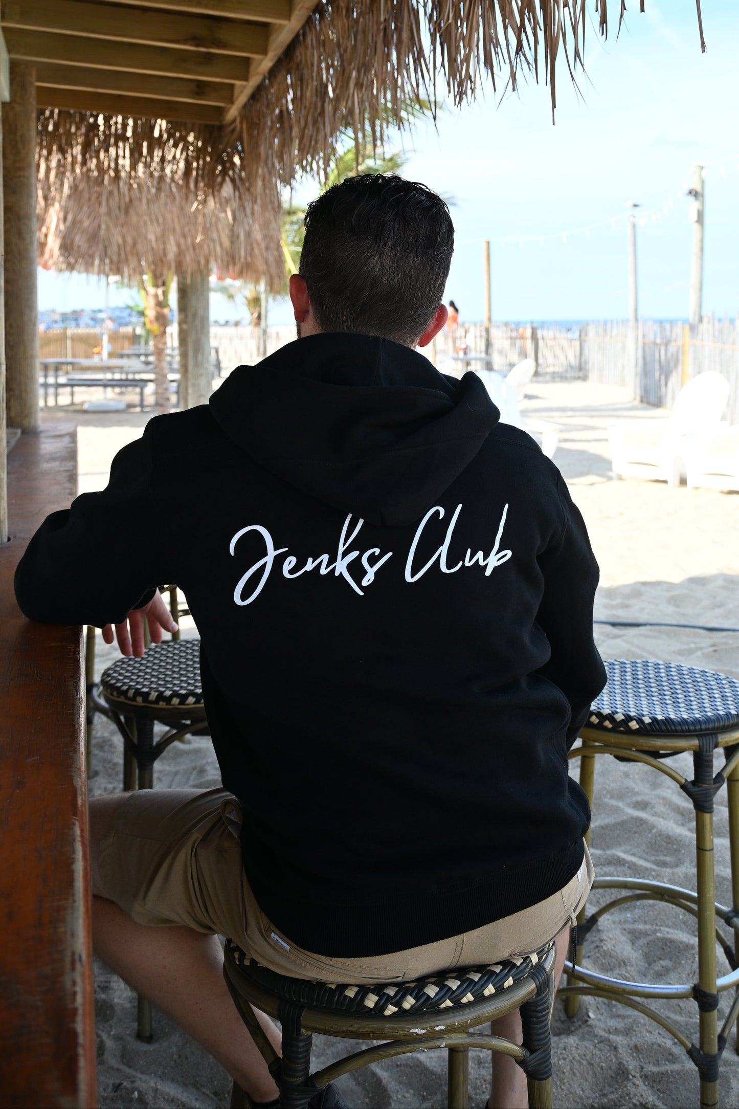 Jenks Club Lace-Up Hoodie