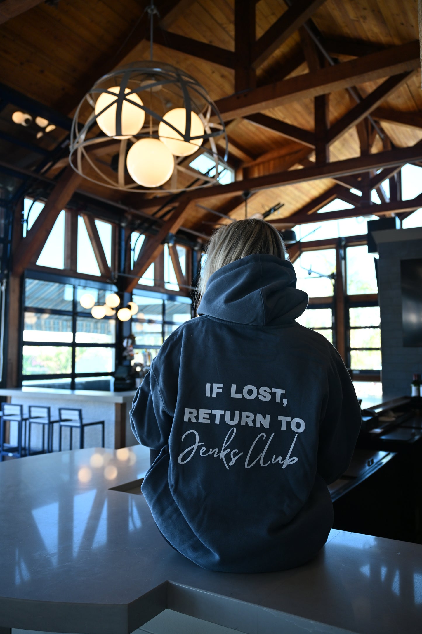 If Lost, Return to Jenks Hoodie